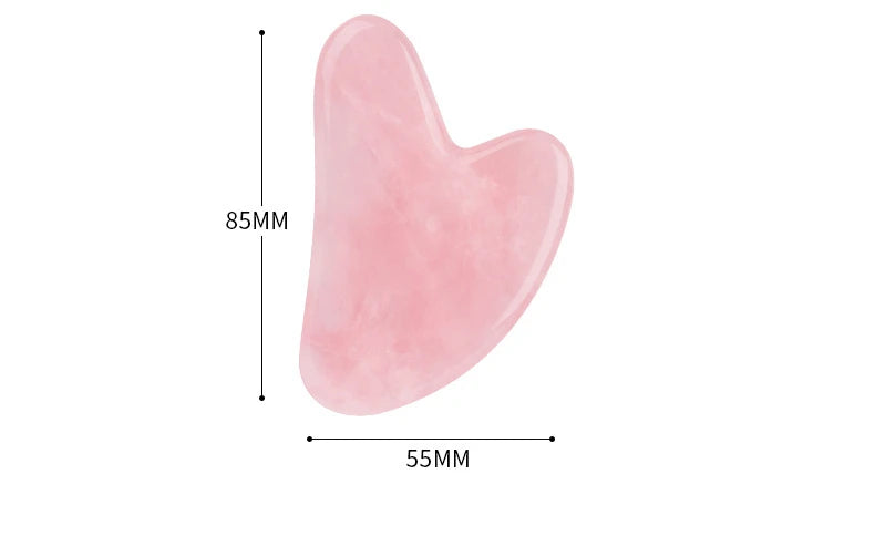High-quality Quartz Jade Roller Massager For Face Body Anti-aging Natural Stone Guasha Scraper Massage tools