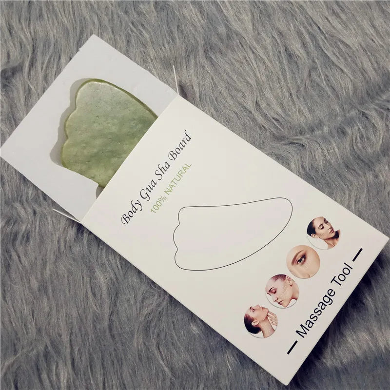 High-quality Quartz Jade Roller Massager For Face Body Anti-aging Natural Stone Guasha Scraper Massage tools