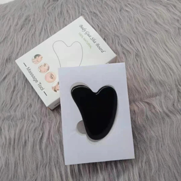 High-quality Quartz Jade Roller Massager For Face Body Anti-aging Natural Stone Guasha Scraper Massage tools