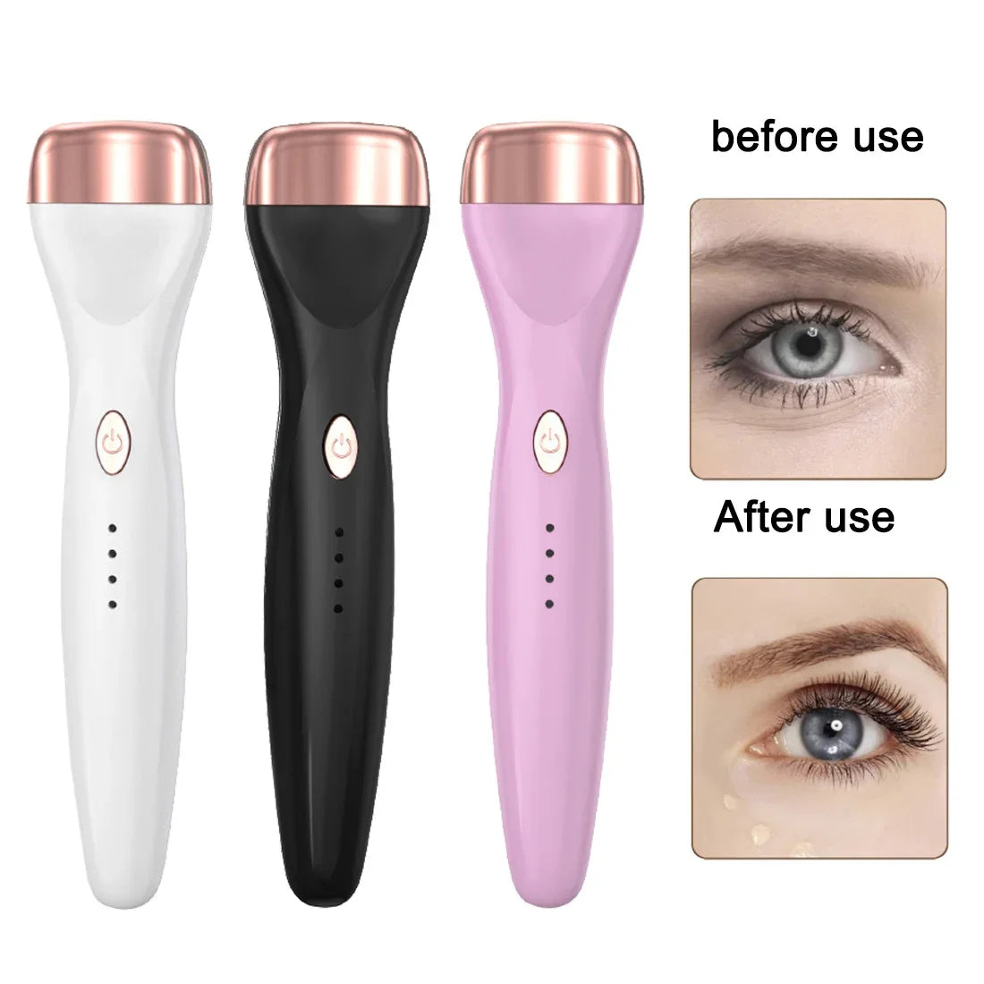 Portable 5D Heating Curling Electric Eyelash Curler 3 Modes Perm Eyelash Curler Heated Eyelash Grafting Long Lasting Makeup Tool