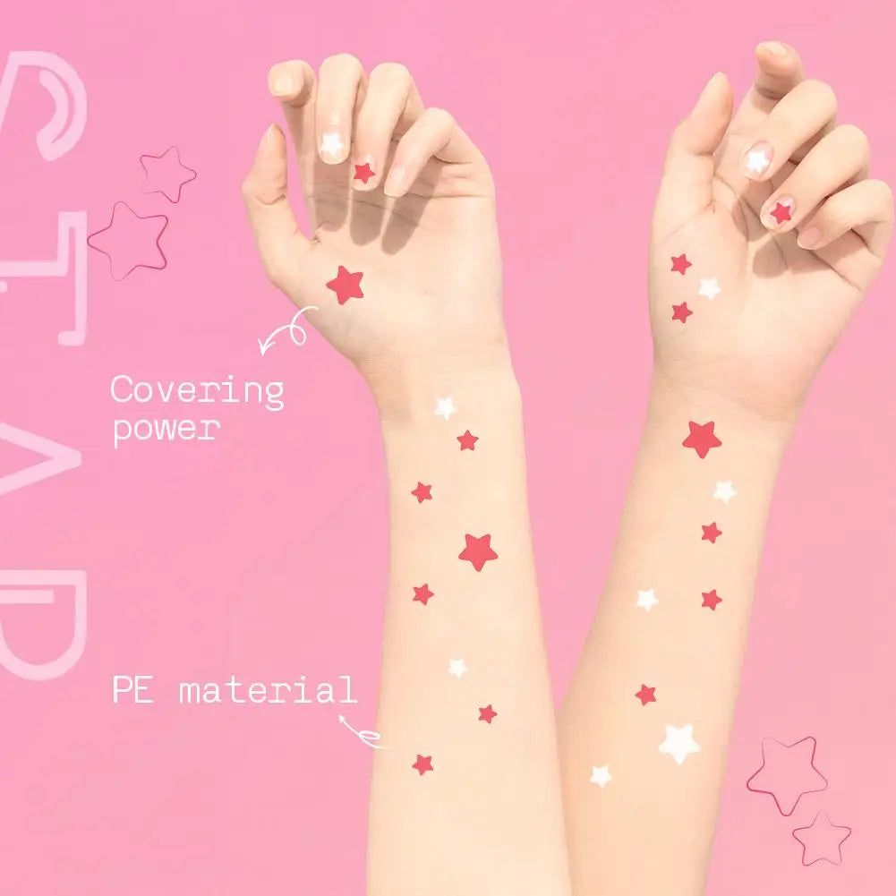 SOUG 240Pcs Cute Star Acne/Pimple Patch Acne Treatment Stickers Invisible Acne Stars Cover Face Spot Removal Pimple Skin Care