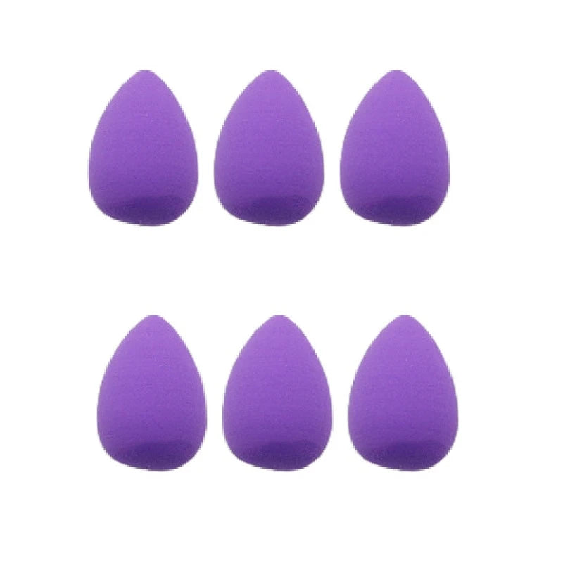 6Pcs Mini Makeup Sponge Powder Puff Beauty Sponge for Makeup Concealer Liquid Foundation Face Cosmetic Puff Make Up Sponge
