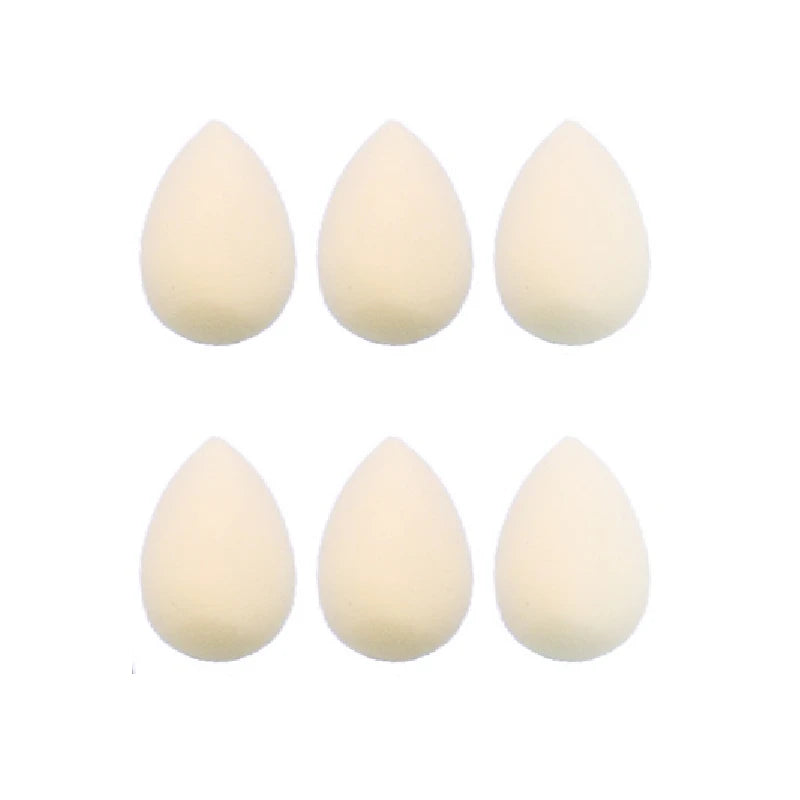 6Pcs Mini Makeup Sponge Powder Puff Beauty Sponge for Makeup Concealer Liquid Foundation Face Cosmetic Puff Make Up Sponge