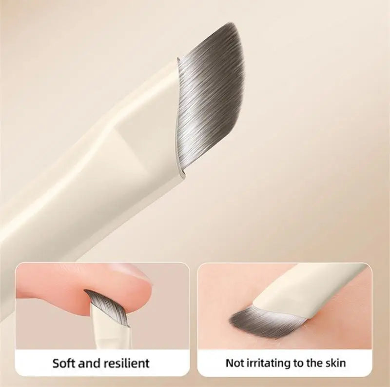 5/6/8/10pcs Natural Eye Makeup Brushes Set Detail Eyeshadow Brush Makeup Brush White Ultra Soft Eyeshadow Eyeliner Makeup Tool